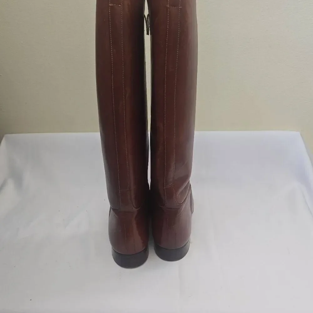 Colt Quality Tan Leather Riding Boot, Vintage, Made in England, EUC, Sz. 4